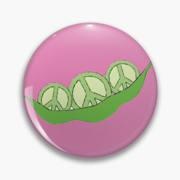 Item preview, vintage whimsy peas in a pod peace designed and sold by ellmoswrld.
