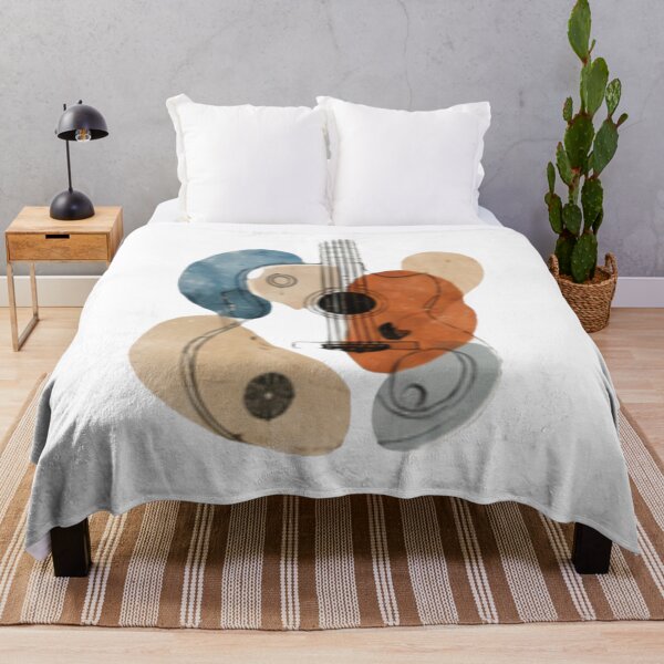 Item preview, Abstract Watercolor Guitar Art designed and sold by MyCalmDraw.