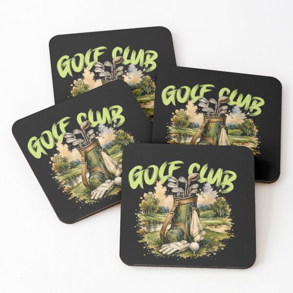 Item preview, Golf Clubs – Watercolor Golf Equipment Illustration designed and sold by HolidayMoods.