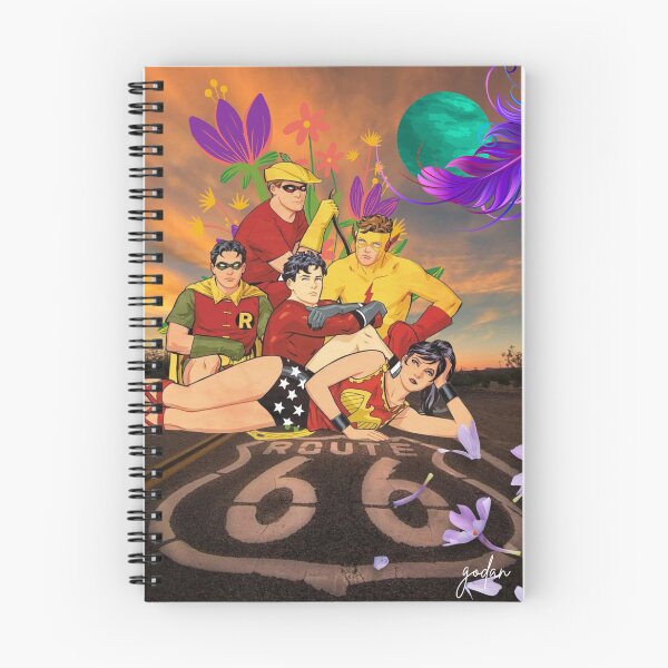 Item preview, Vintage Superheroes on Route 66 designed and sold by Bygodan.