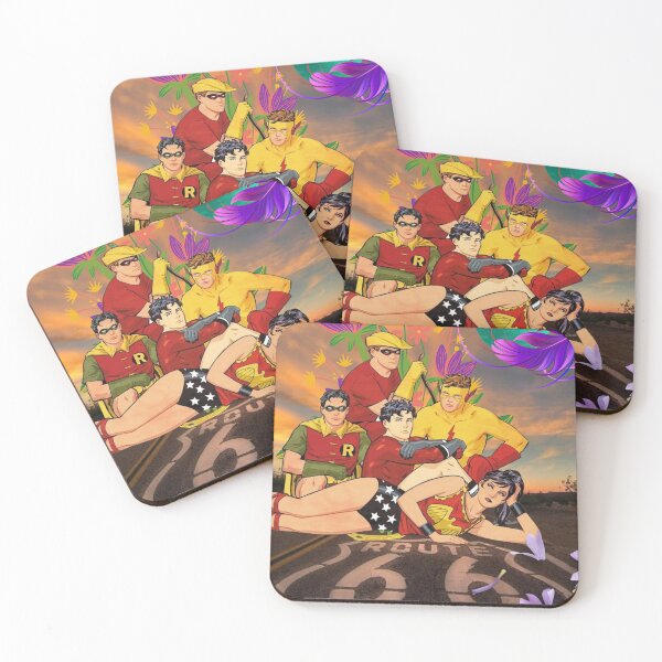 Item preview, Vintage Superheroes on Route 66 designed and sold by Bygodan.