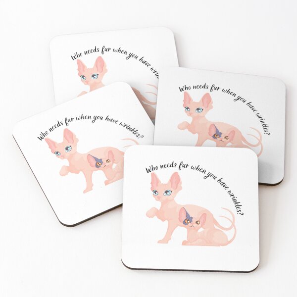 Item preview, Who Needs Fur When You Have Wrinkles Sphynx Cat designed and sold by Alexacarmen.