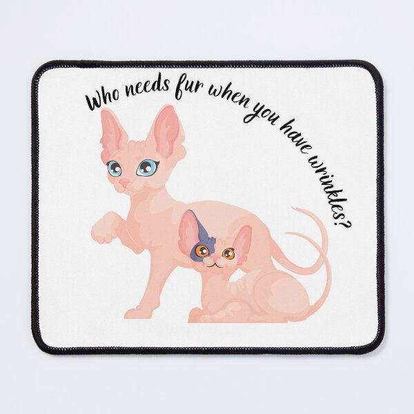 Item preview, Who Needs Fur When You Have Wrinkles Sphynx Cat designed and sold by Alexacarmen.