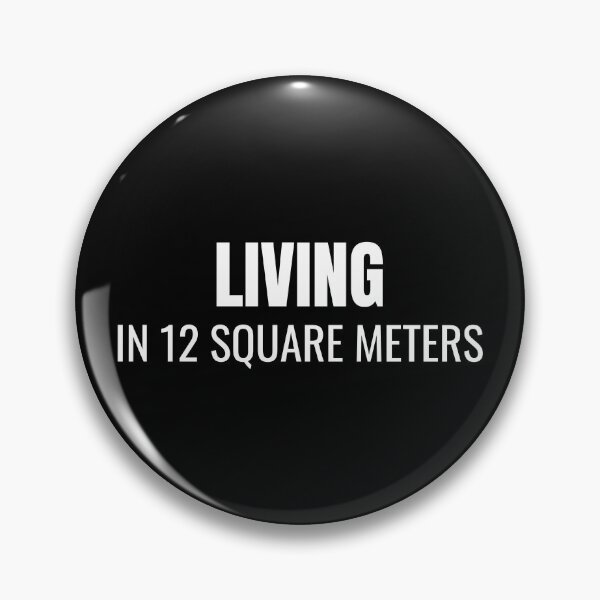 Item preview, Living in 12 Square Meters (White) designed and sold by ShipCrewNation.