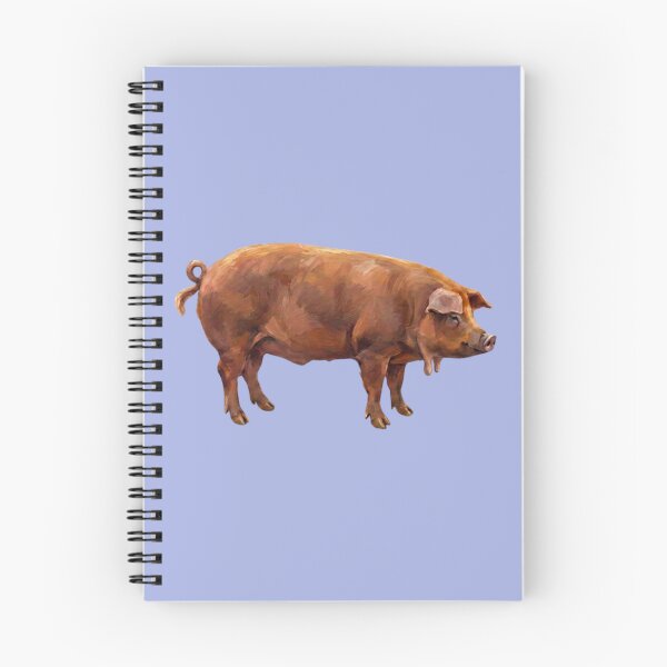 Item preview, Red Wattle Hog Endangered Livestock Conservation: Threatened designed and sold by LuxeHurricane.