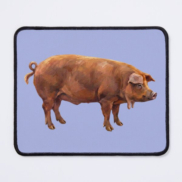 Item preview, Red Wattle Hog Endangered Livestock Conservation: Threatened designed and sold by LuxeHurricane.
