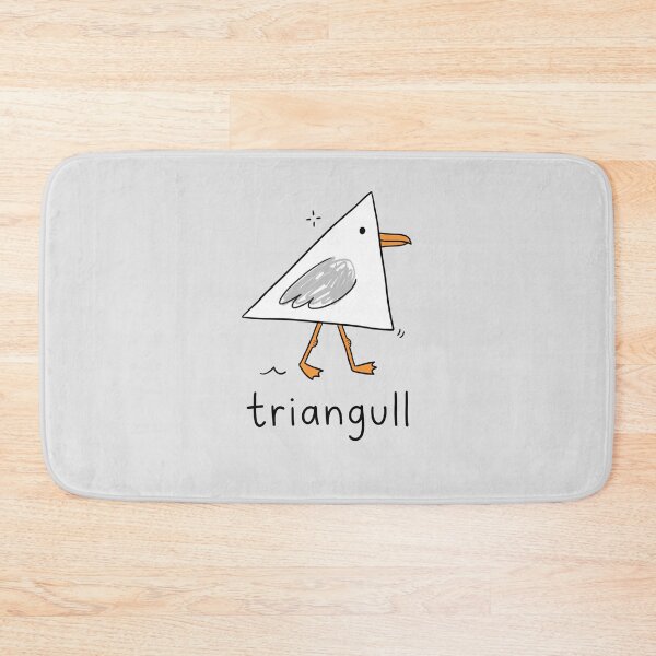 Item preview, Triangull Triangle Seagull Pun for Clever Bird Lovers designed and sold by FreshVibe Prints.