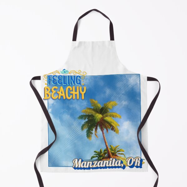 Item preview, Feeling Beachy Manzanita Oregon Retro Halftone Palm Tree Design designed and sold by DonnaRaine.