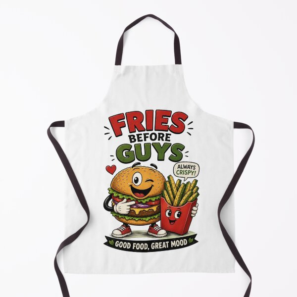 Item preview, Fries Before Guys Funny Vegan Burger Foodie Design. designed and sold by The-T-In-Retro.