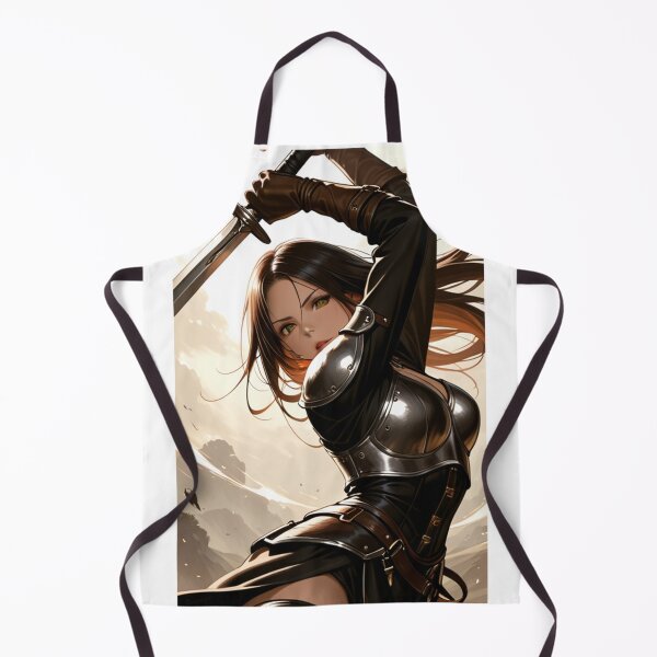Item preview, Digital Art - Powerful Female Character, Medieval Fantasy Illustration designed and sold by AnimeShin.
