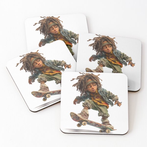 Item preview, Dreadlock Boy On Board designed and sold by OrphanSktboards.