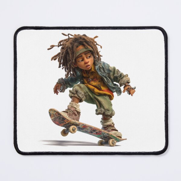 Item preview, Dreadlock Boy On Board designed and sold by OrphanSktboards.
