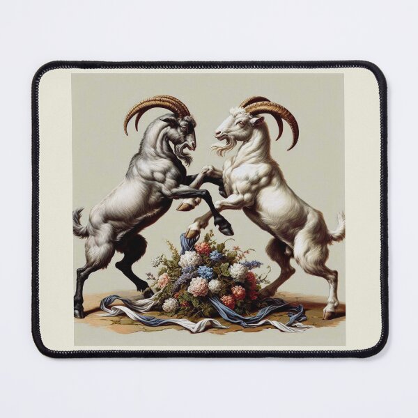 Item preview, Les chèvres se battent… designed and sold by Eutrope d'Orange.