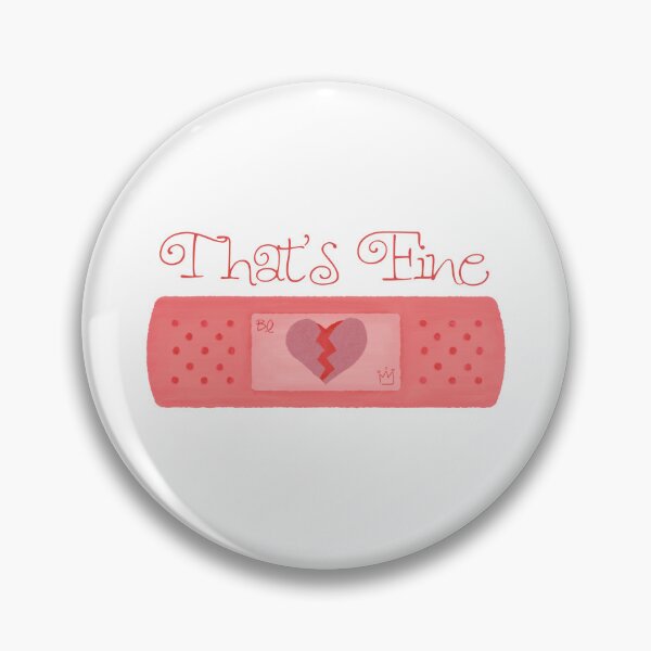 Item preview, That's Fine Baby Queen Bandaid designed and sold by alyssabmarie.