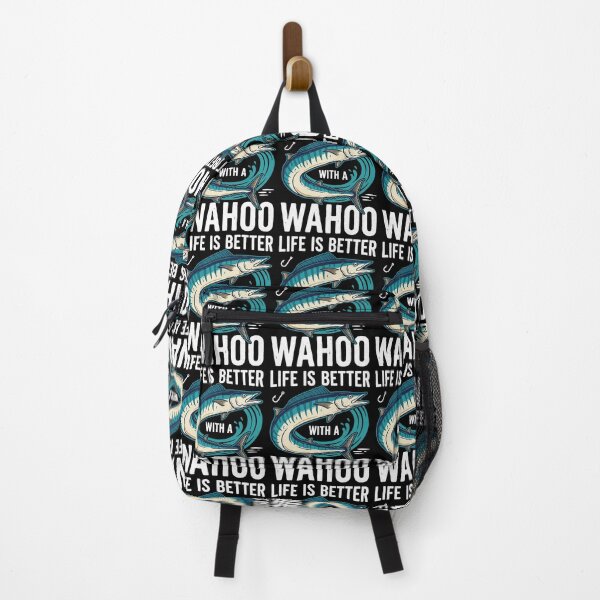 Item preview, Life Is Better With A Wahoo Fishing Humor designed and sold by FreshVibe Prints.