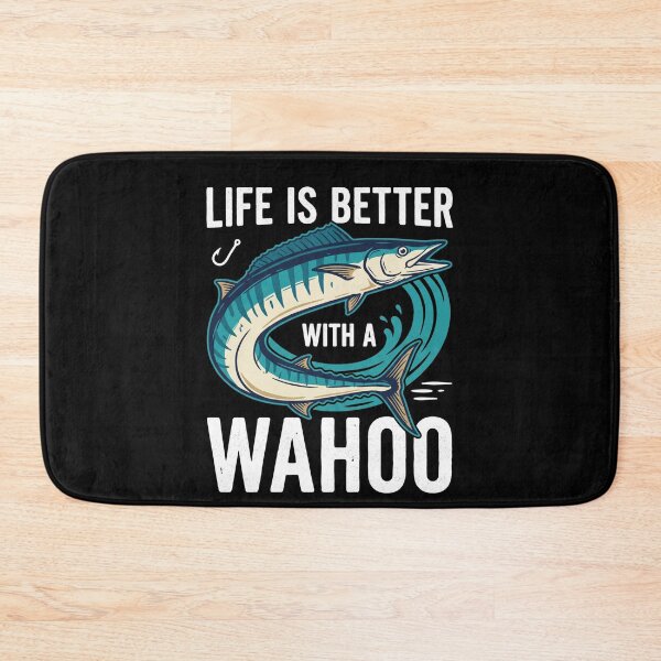 Item preview, Life Is Better With A Wahoo Fishing Humor designed and sold by FreshVibe Prints.