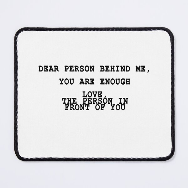 Item preview, Dear Person Behind Me designed and sold by BristolDripClub.