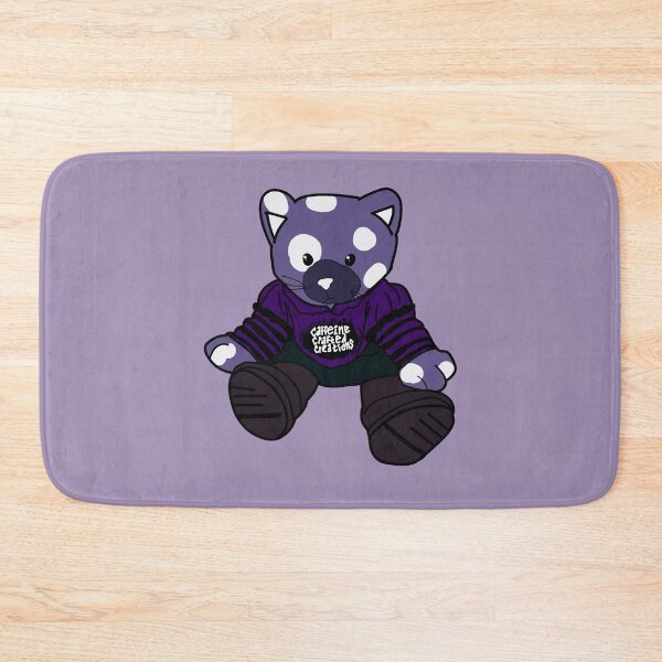 Item preview, Purple Caffeine Crafted Creations Kitty designed and sold by CaffeineCraftedCreations.