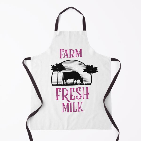 Item preview, Farm Fresh Milk Cow Vintage Illustration designed and sold by AhinoraArtShop.