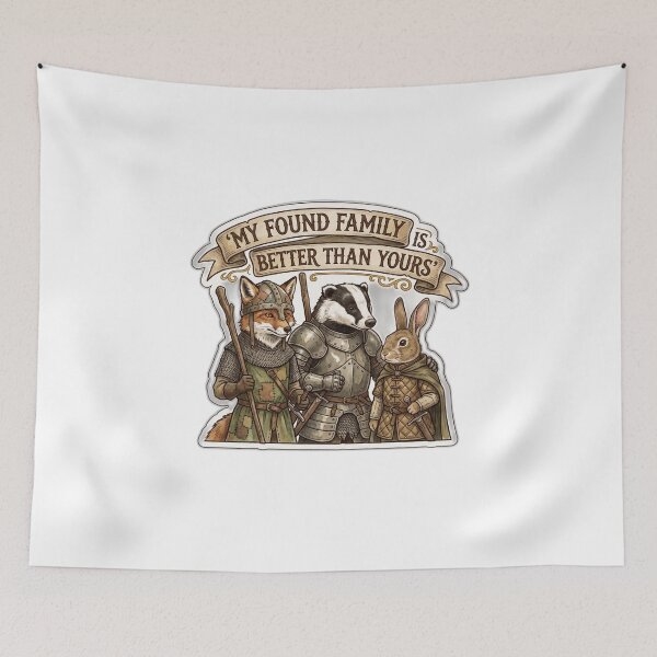 Item preview, My Found Family Is Better Than Yours Fantasy Trope designed and sold by ryanguas.