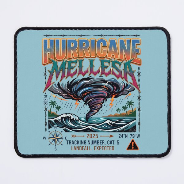 Item preview, Hurricane Mellesa Cat 5 Tropical Storm designed and sold by digitalbob60.