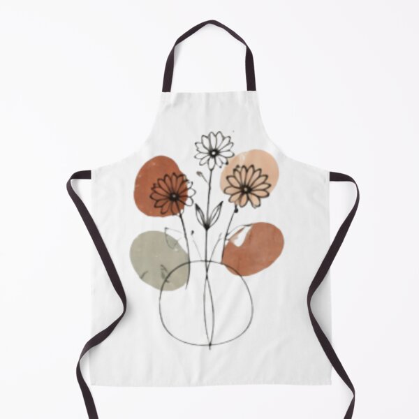 Item preview, Minimal Line Art Wild Flowers designed and sold by MyCalmDraw.