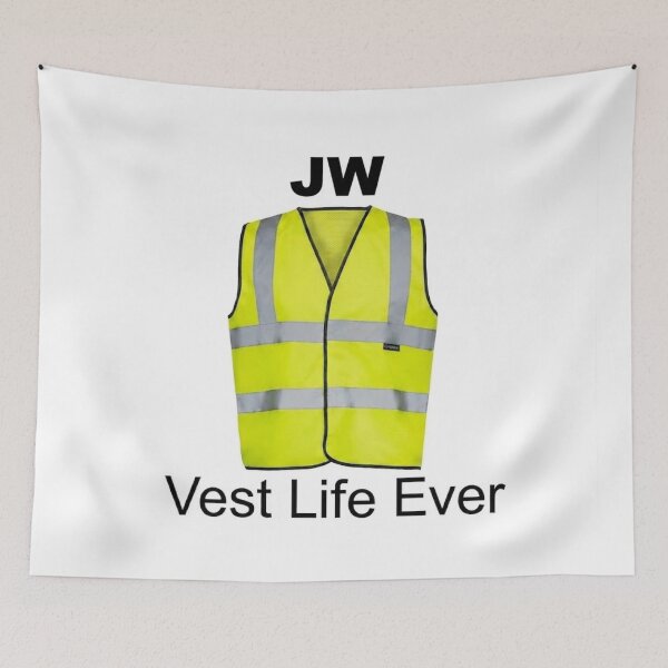 Item preview, JW Vest Life Ever Construction, Disaster Relief Work, Parking or Kingdom Hall Maintenance Item designed and sold by JW Best Life Ever Designs and More.