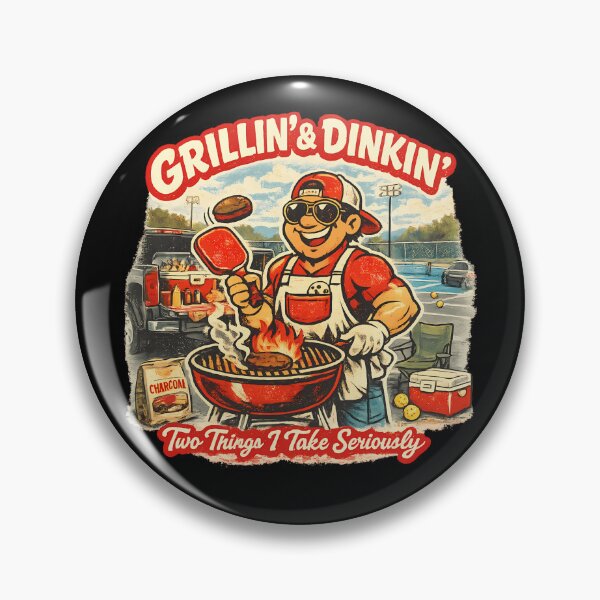 Item preview, Grillin' & Dinkin' designed and sold by IndieQuill .