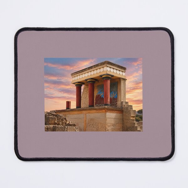 Item preview, Palace of Knossos | Ancient Minoan Architecture at Sunset | Crete Wall Art designed and sold by PassatoeTela.
