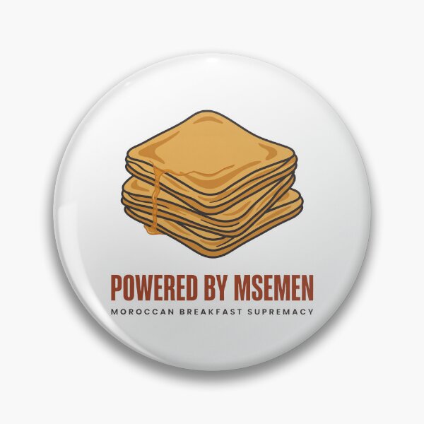 Item preview, Powered By Msemen Moroccan Breakfast Food Gift designed and sold by Fakhim95.
