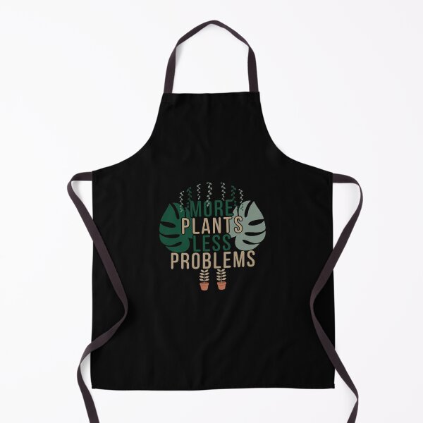 Item preview, More Plants Less Problems Botanical Typography Shirt designed and sold by Daily Mood Tees.