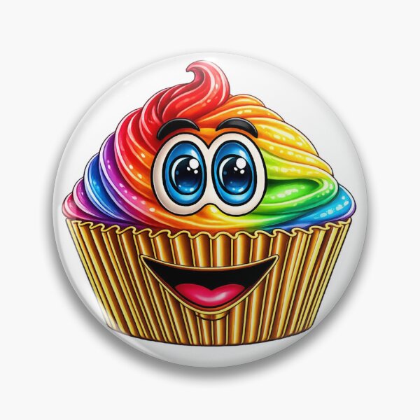 Item preview, Rainbow Cupcake Cartoon designed and sold by Scott Hayes.
