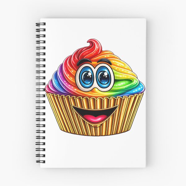 Item preview, Rainbow Cupcake Cartoon designed and sold by Scott Hayes.