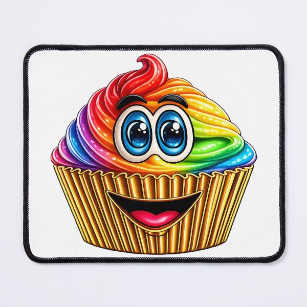 Item preview, Rainbow Cupcake Cartoon designed and sold by Scott Hayes.