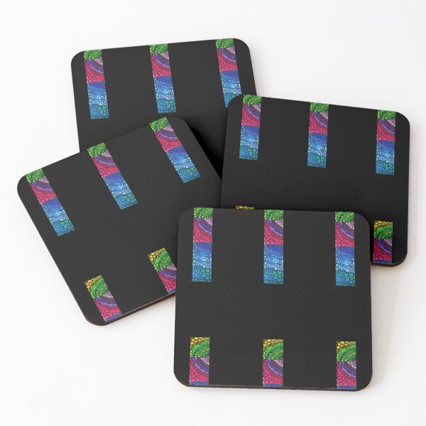 Item preview, Strip of Rainbow Circles  designed and sold by DancingCreek.