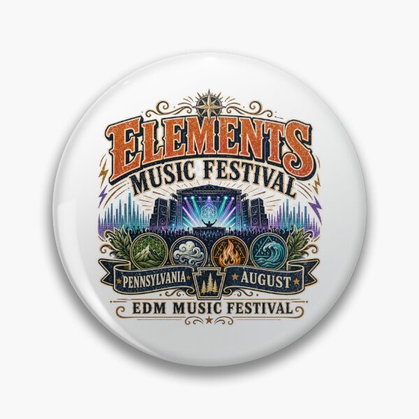 Item preview, Pennsylvania Elements Music Festival Celebration designed and sold by Combat Skies.