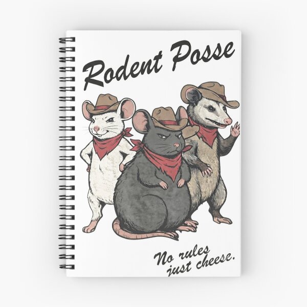 Item preview, Vintage Cowboy Rodent Posse designed and sold by RetroAnimal.