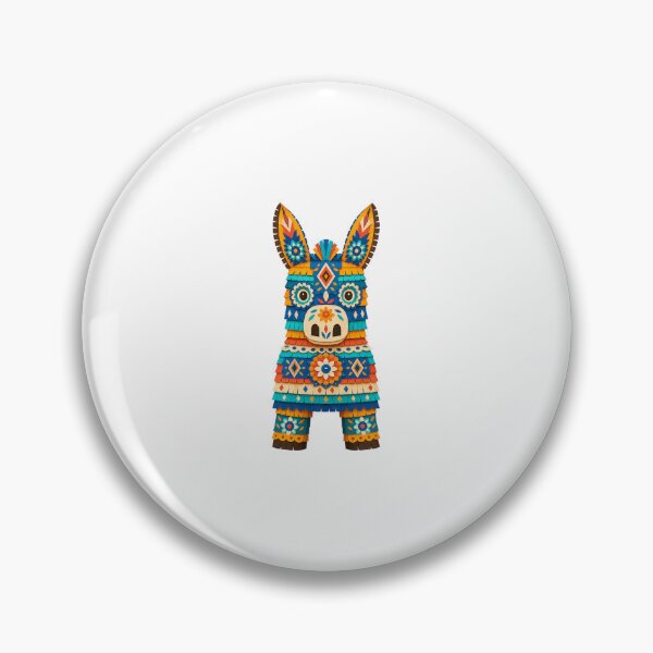 Item preview, Mexican Piñata – Colorful Fiesta Folk Art designed and sold by AMICO77.