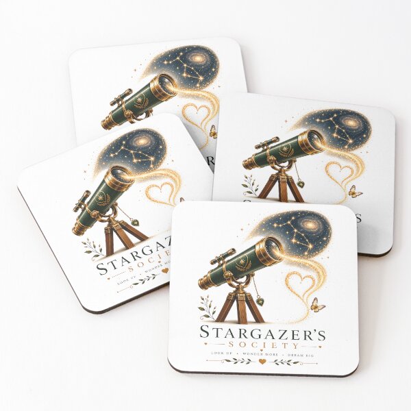 Item preview, Stargazer Society | Astronomy Lover Gift | Stargazing Design | Moon & Stars Illustration | Celestial Art designed and sold by Digital Culture Studio.