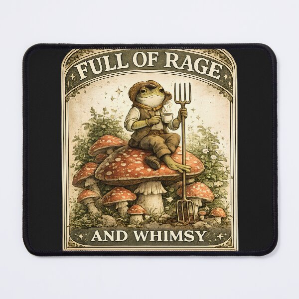 Item preview, Full of Rage and Whimsy Shirt, Funny Frog Tshirt, Cottagecore Tee Shirts, Frog Lover Gift, T-Shirt designed and sold by greatmar1.