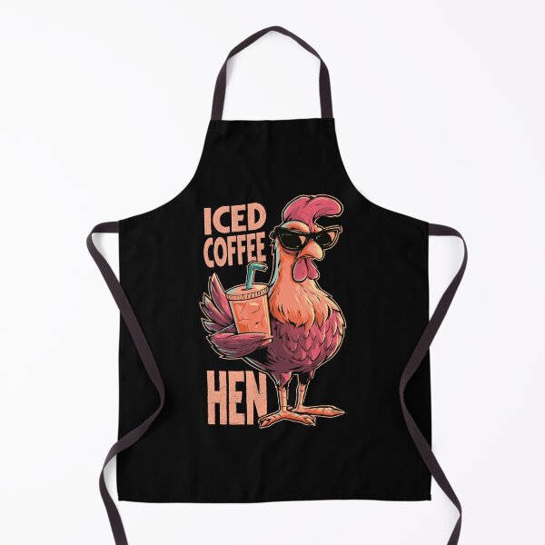 Item preview, Iced Coffee Hen Funny Coffee and Hen Lovers Design designed and sold by DarkRelicStudio.
