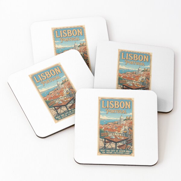 Item preview, Lisbon travel poster  designed and sold by Enzomartinelli1.