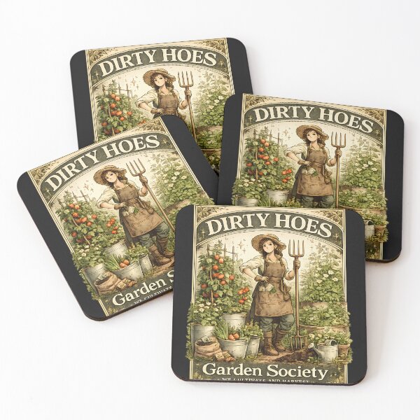 Item preview, Dirty Hoes Garden Society Shirt, Vintage Gardener Tee, Plant Lover Graphic designed and sold by greatmar1.