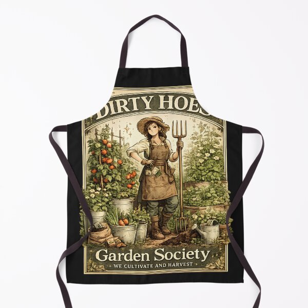 Item preview, Dirty Hoes Garden Society Shirt, Vintage Gardener Tee, Plant Lover Graphic designed and sold by greatmar1.