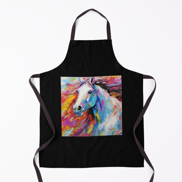 Item preview, Magical Horse Impasto-Style Colorful Digital Art Painting designed and sold by DEC02.
