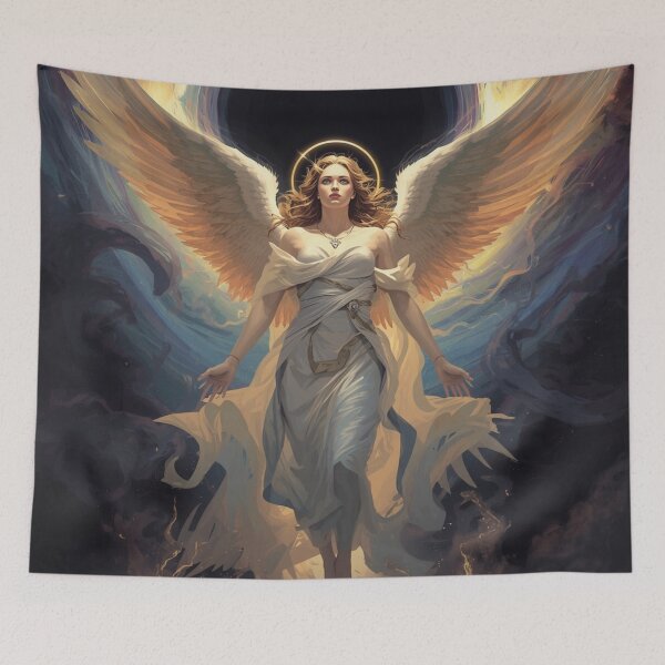 Item preview, Archangel Emerging From Black Hole designed and sold by GenesisArtis.