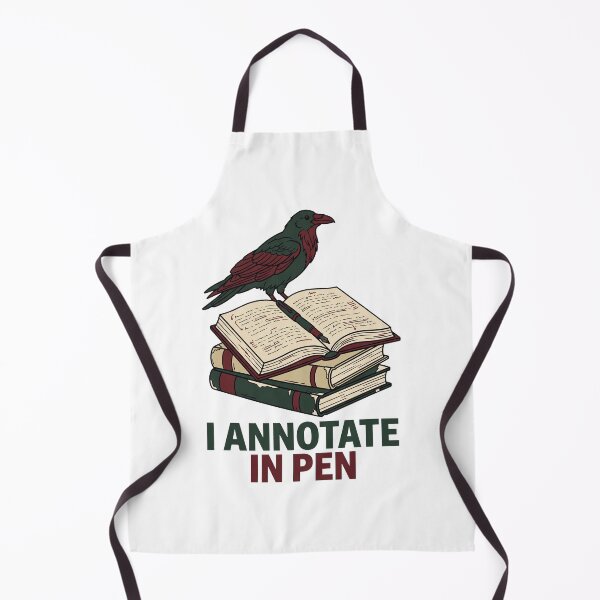 Item preview, I Annotate In Pen Dark Academia Book Lover Gift designed and sold by Fakhim95.