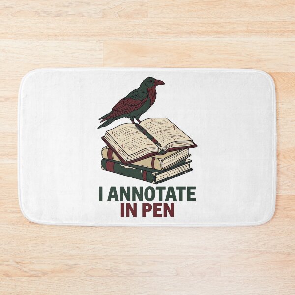 Item preview, I Annotate In Pen Dark Academia Book Lover Gift designed and sold by Fakhim95.