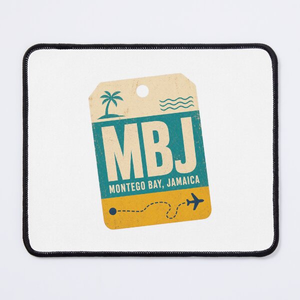 Item preview, Montego Bay Jamaica – Retro Caribbean Travel Art designed and sold by AMICO77.