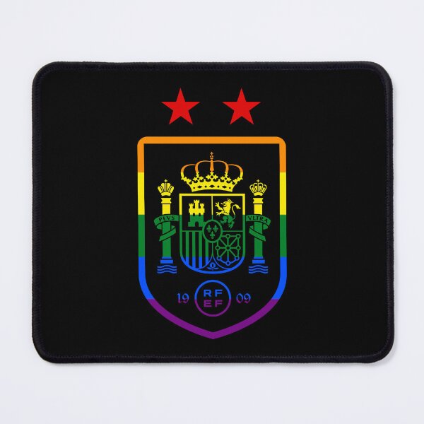 Item preview, Rainbow Spain National Football Team Logo Two Stars | World Cup 2026 designed and sold by ShabanMerch.